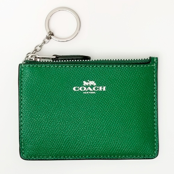 Coach Accessories - Coach Mini Skinny ID Case In Cross-grain Leather